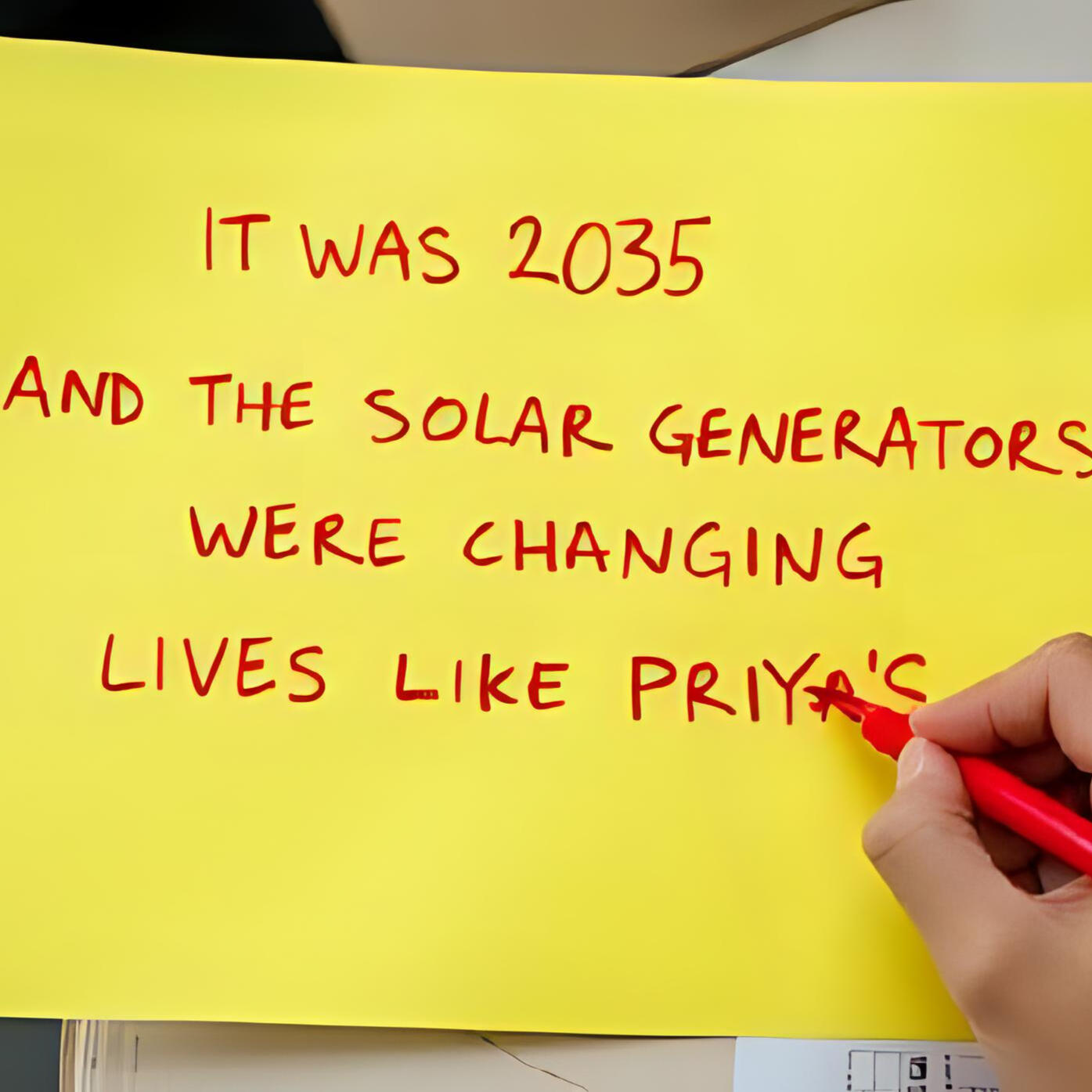 A woman sitting looking bored